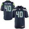 Zennovawear Derrick Coleman 40 Seattle Seahawks YOUTH Team Color Game Jersey - College Navy