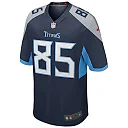 Zennovawear Derrick Mason 85 Tennessee Titans Men Game Retired Jersey - Navy