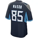 Zennovawear Derrick Mason 85 Tennessee Titans Men Game Retired Jersey - Navy