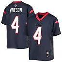 Zennovawear Deshaun Watson 4 Houston Texans YOUTH Jersey - Navy