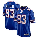 Zennovawear DeShawn Williams 93 Buffalo Bills Game Men Jersey - Royal