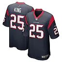 Zennovawear Desmond King 25 Houston Texans Game Men Jersey - Navy