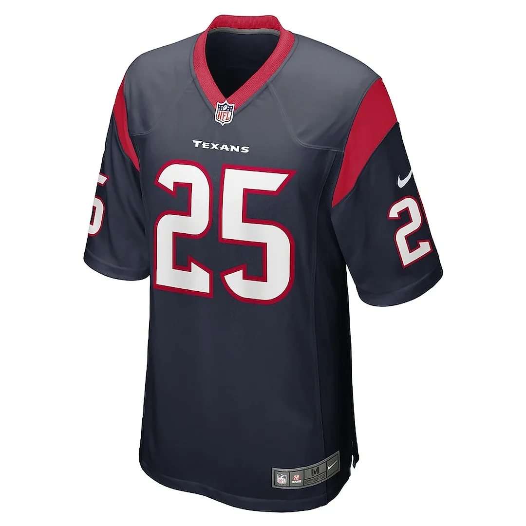 Zennovawear Desmond King 25 Houston Texans Game Men Jersey - Navy