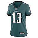 Zennovawear DeVante Parker 13 Philadelphia Eagles Women Game Jersey - Midnight Green