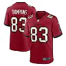 Zennovawear Deven Thompkins 83 Tampa Bay Buccaneers Men Game Jersey - Red