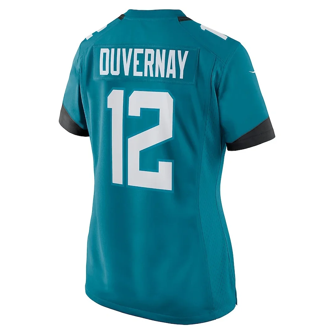Zennovawear Devin Duvernay 12 Jacksonville Jaguars Alternate Game Women Jersey - Teal
