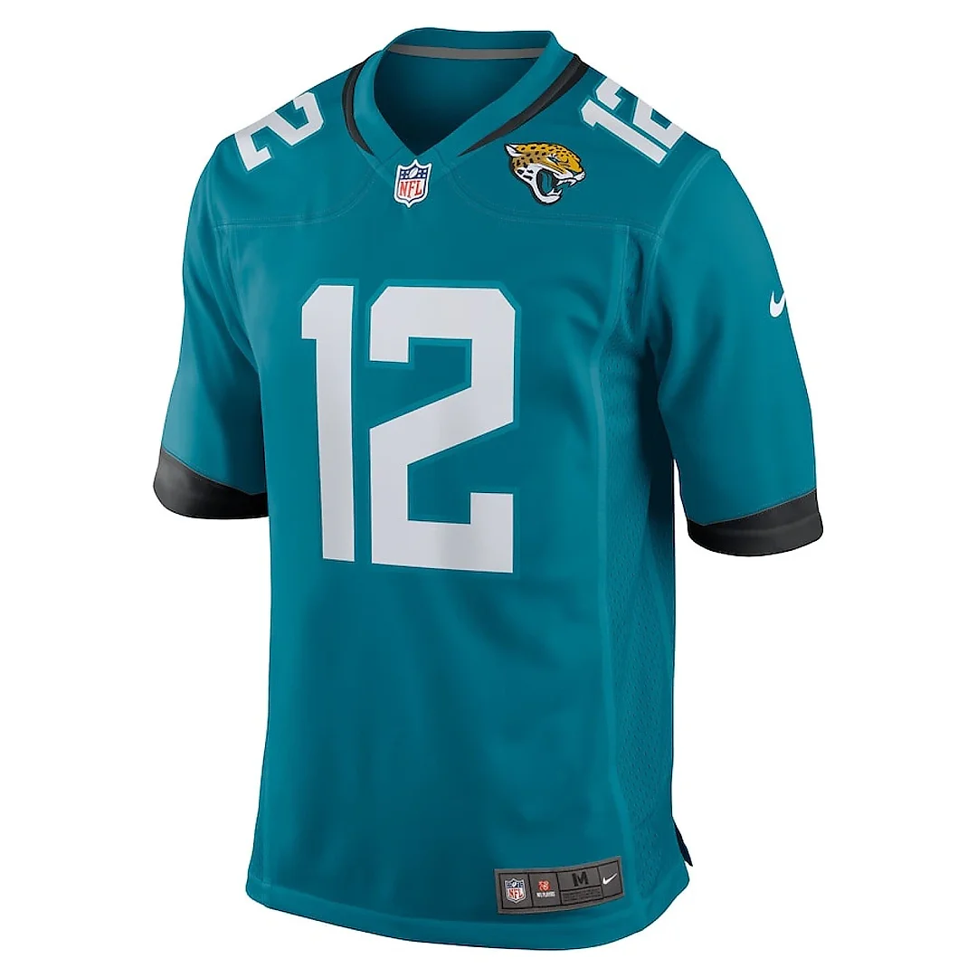 Zennovawear Devin Duvernay 12 Jacksonville Jaguars Alternate Game Men Jersey - Teal