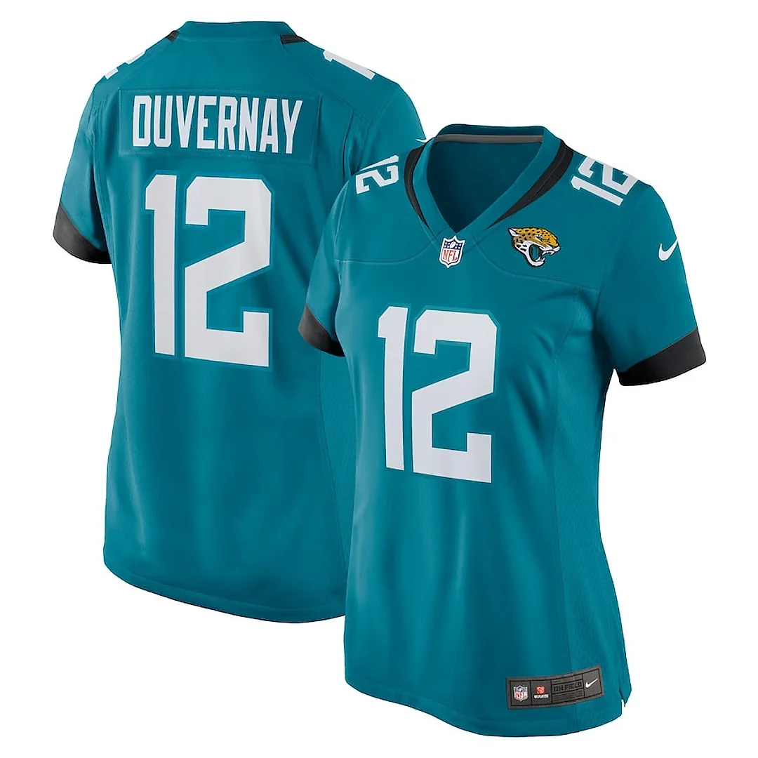 Zennovawear Devin Duvernay 12 Jacksonville Jaguars Alternate Game Women Jersey - Teal