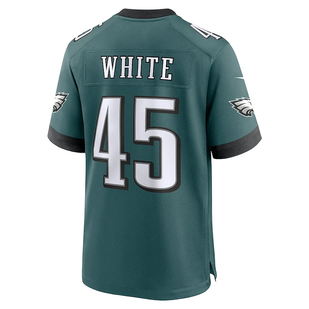 Zennovawear Devin White 45 Philadelphia Eagles Game Men Jersey - Midnight Green