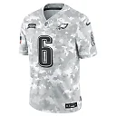 Zennovawear DeVonta Smith 6 Philadelphia Eagles 2024 Salute to Service Limited Men Jersey - Arctic Camo
