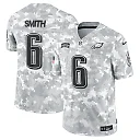 Zennovawear DeVonta Smith 6 Philadelphia Eagles 2024 Salute to Service Limited Men Jersey - Arctic Camo