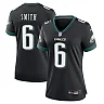 Zennovawear DeVonta Smith 6 Philadelphia Eagles Alternate Game Women Jersey - Black