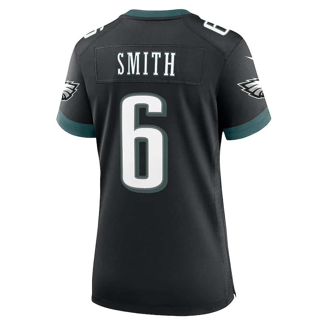 Zennovawear DeVonta Smith 6 Philadelphia Eagles Alternate Game Women Jersey - Black