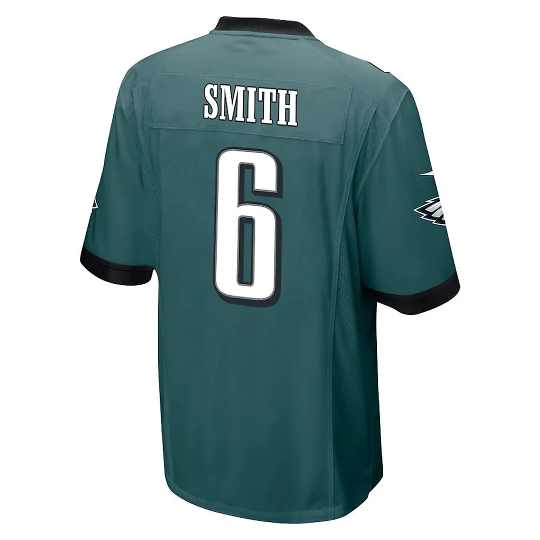Zennovawear DeVonta Smith 6 Philadelphia Eagles Super Bowl LIX Champions Patch 'New Orleans - Where Passion Ignites' EMBROIDERED Game Men Jersey...