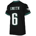Zennovawear DeVonta Smith 6 Philadelphia Eagles YOUTH Game Jersey - Black