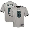 Zennovawear DeVonta Smith 6 Philadelphia Eagles YOUTH Inverted Game Jersey - Silver