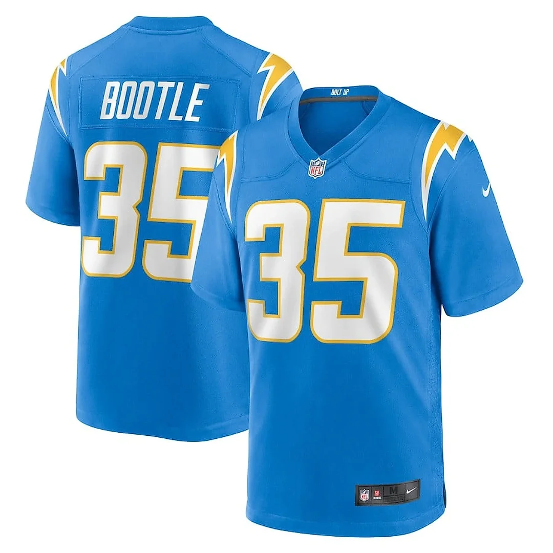 Zennovawear Dicaprio Bootle 35 Los Angeles Chargers Team Game Men Jersey - Powder Blue