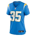 Zennovawear Dicaprio Bootle 35 Los Angeles Chargers Women's Team Game Jersey - Powder Blue