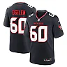 Zennovawear Dieter Eiselen 60 Houston Texans Team Game Men Jersey - Navy