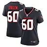 Zennovawear Dieter Eiselen 60 Houston Texans Women's Team Game Jersey - Navy