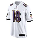 Zennovawear Diontae Johnson 18 Baltimore Ravens Player Game Men Jersey - White