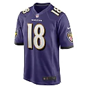 Zennovawear Diontae Johnson 18 Baltimore Ravens Player Game Men Jersey - Purple