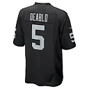 Zennovawear Divine Deablo 5 Las Vegas Raiders Men Game Jersey - Black