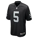 Zennovawear Divine Deablo 5 Las Vegas Raiders Men Game Jersey - Black