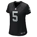 Zennovawear Divine Deablo 5 Las Vegas Raiders Women Game Jersey - Black