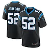 Zennovawear DJ Johnson 52 Carolina Panthers Game Men Jersey - Black
