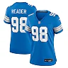 Zennovawear D.J. Reader 98 Detroit Lions Women Team Game Jersey - Blue