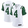 Zennovawear D.J. Reed 4 New York Jets Classic Alternate Game Men Jersey - White