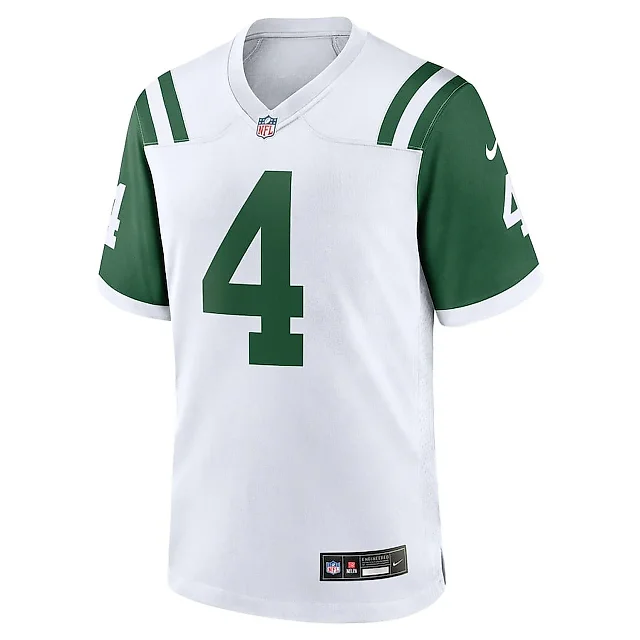 Zennovawear D.J. Reed 4 New York Jets Classic Alternate Game Men Jersey - White