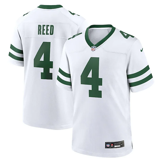 Zennovawear D.J. Reed 4 New York Jets Game Jersey - Men, Legacy White