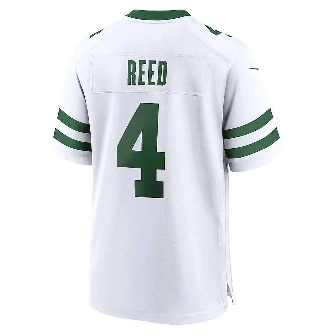 Zennovawear D.J. Reed 4 New York Jets Game Jersey - Men, Legacy White