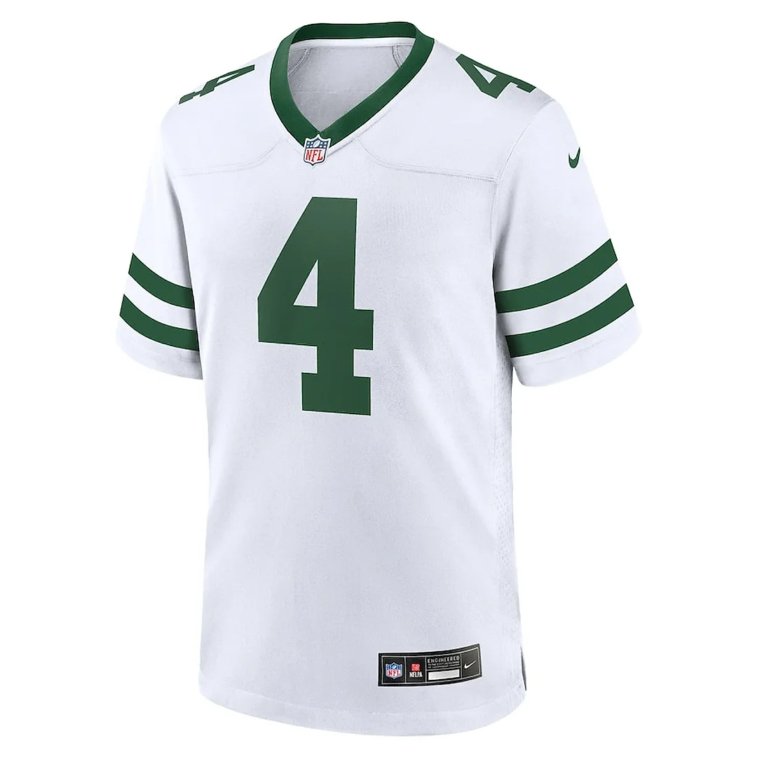 Zennovawear D.J. Reed 4 New York Jets Game Men Jersey - Legacy White