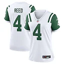 Zennovawear D.J. Reed 4 New York Jets Women's Classic Alternate Game Jersey - White