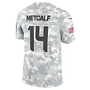 Zennovawear DK Metcalf 14 Seattle Seahawks 2024 Salute to Service Limited Men Jersey - Arctic Camo