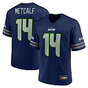 Zennovawear DK Metcalf 14 Seattle Seahawks Men Jersey - College Navy