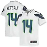 Zennovawear DK Metcalf 14 Seattle Seahawks YOUTH Game Jersey - White