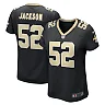 Zennovawear D'Marco Jackson 52 New Orleans Saints Women's Game Jersey - Black