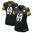 Zennovawear Domenique Davis 69 Pittsburgh Steelers Women's Game Jersey - Black