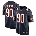 Zennovawear Dominique Robinson 90 Chicago Bears Game Men Jersey - Navy