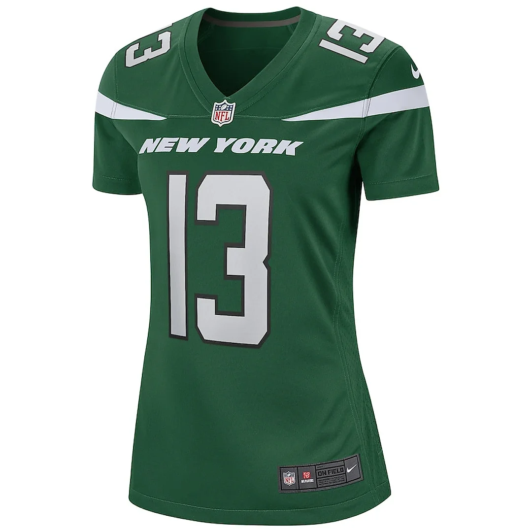 Zennovawear Don Maynard 13 New York Jets Women Game Retired Jersey - Gotham Green