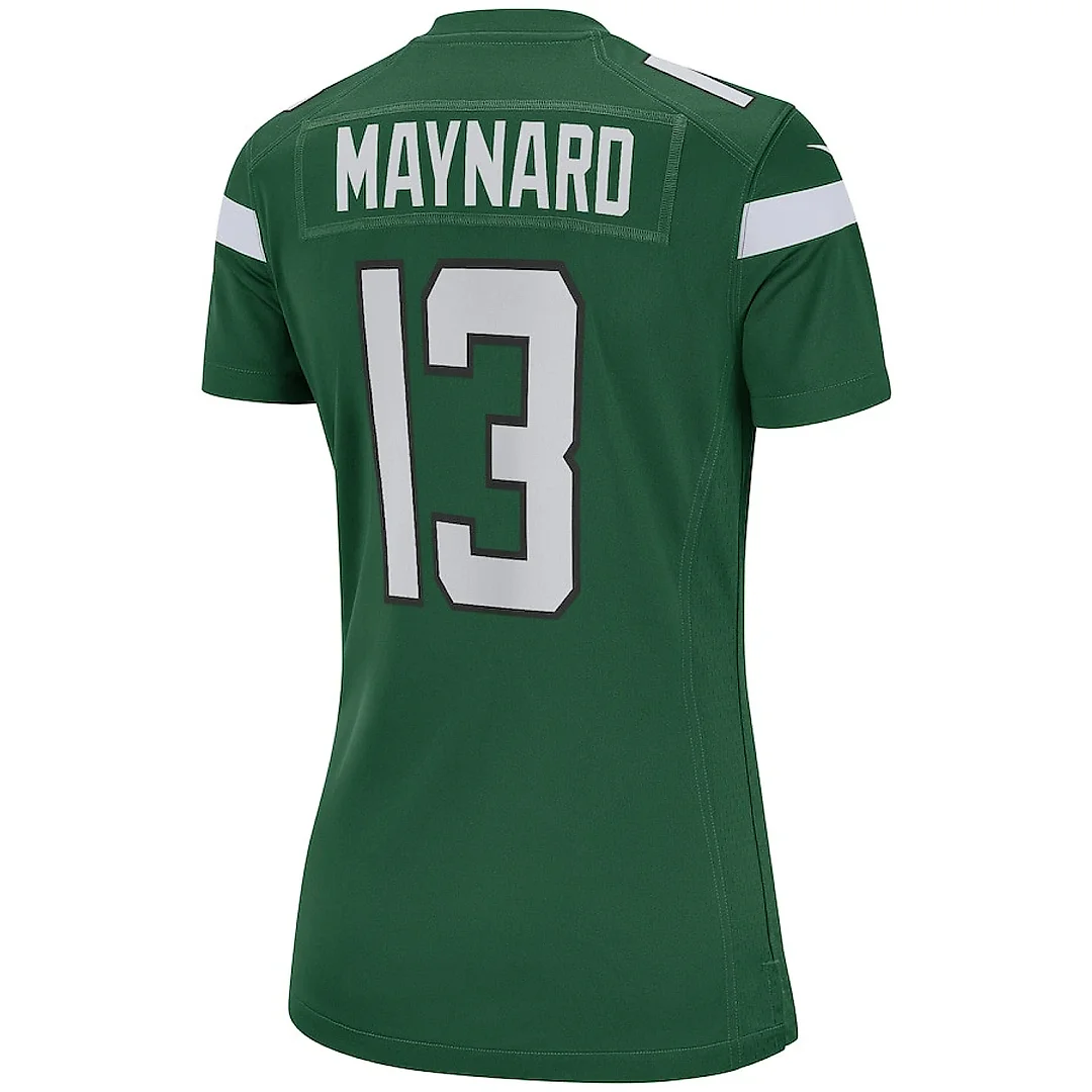 Zennovawear Don Maynard 13 New York Jets Women Game Retired Jersey - Gotham Green