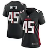 Zennovawear Donavan Mutin 45 Atlanta Falcons Game Women Jersey - Black
