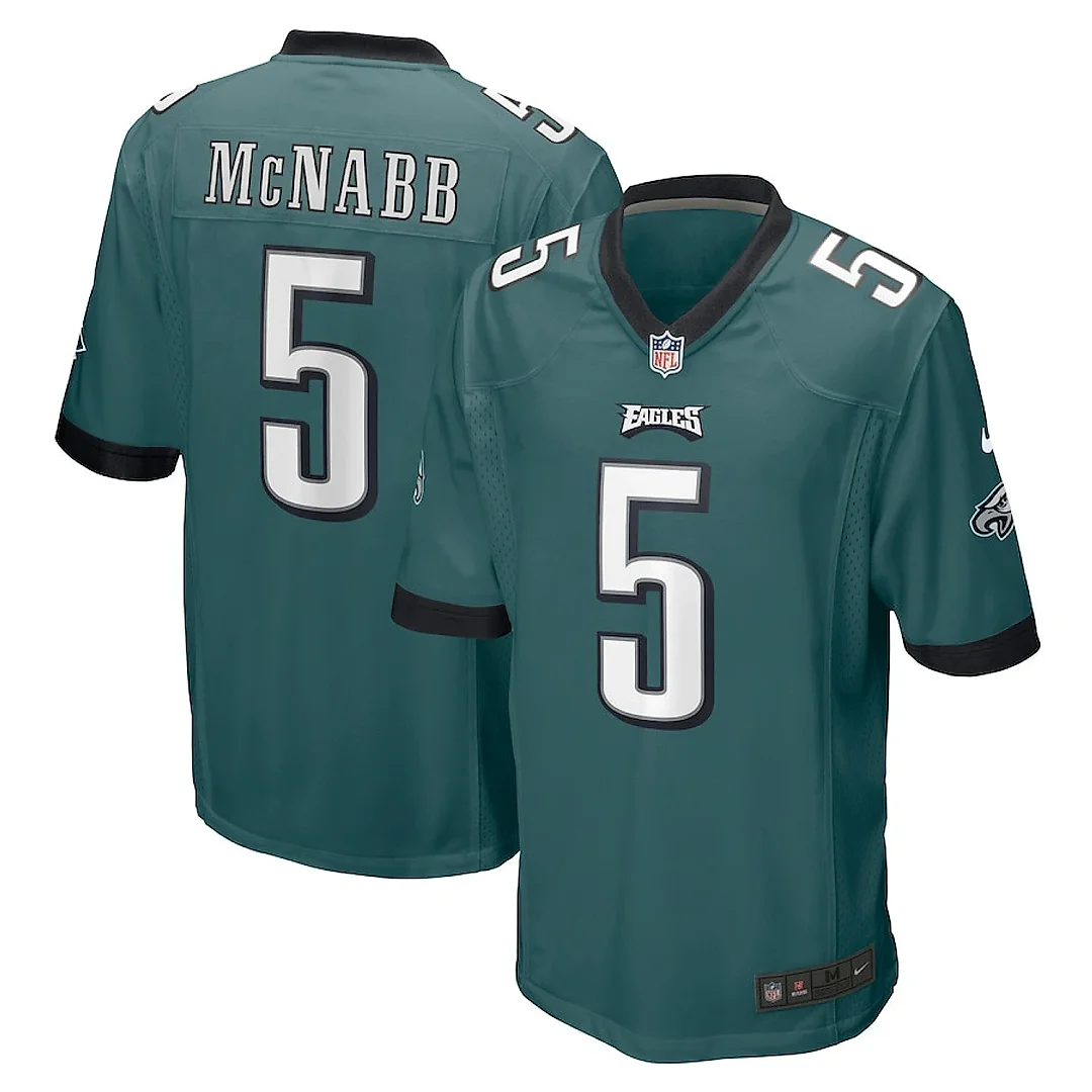 Zennovawear Donovan McNabb 5 Philadelphia Eagles Men Retired Jersey - Midnight Green