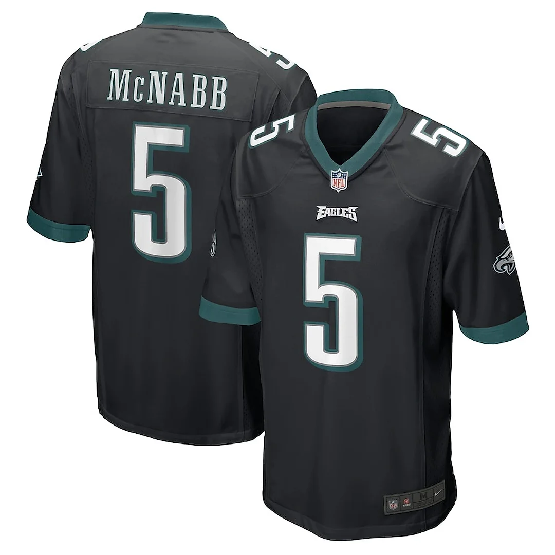 Zennovawear Donovan McNabb 5 Philadelphia Eagles Retired Jersey - Black