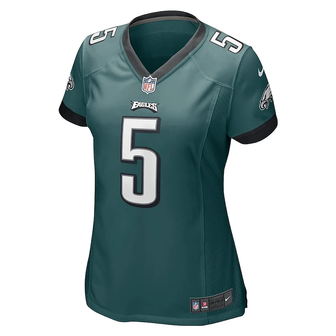 Zennovawear Donovan McNabb 5 Philadelphia Eagles Women Retired Jersey - Midnight Green