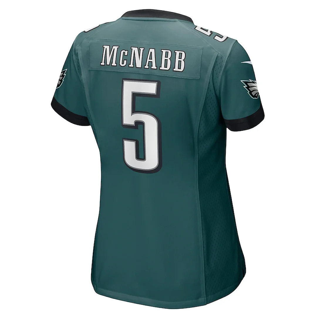 Zennovawear Donovan McNabb 5 Philadelphia Eagles Women Retired Jersey - Midnight Green
